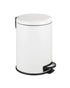 Wenko Pedal Bin Leman White Easy Close 20 Liter