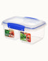 Sistema Medium Split To Go 835ml Blue Clip