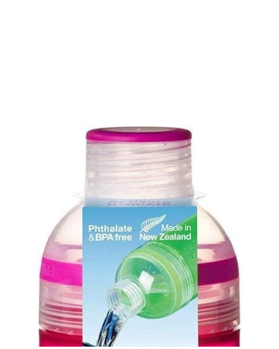 Sistema 480ml Trio Bottle Pink