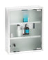 Wenko Stainless Steel Medicine Chest Grey & Silver
