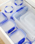 Sistema 2.2 Litre Klip it Rectangular Container Pack of 3