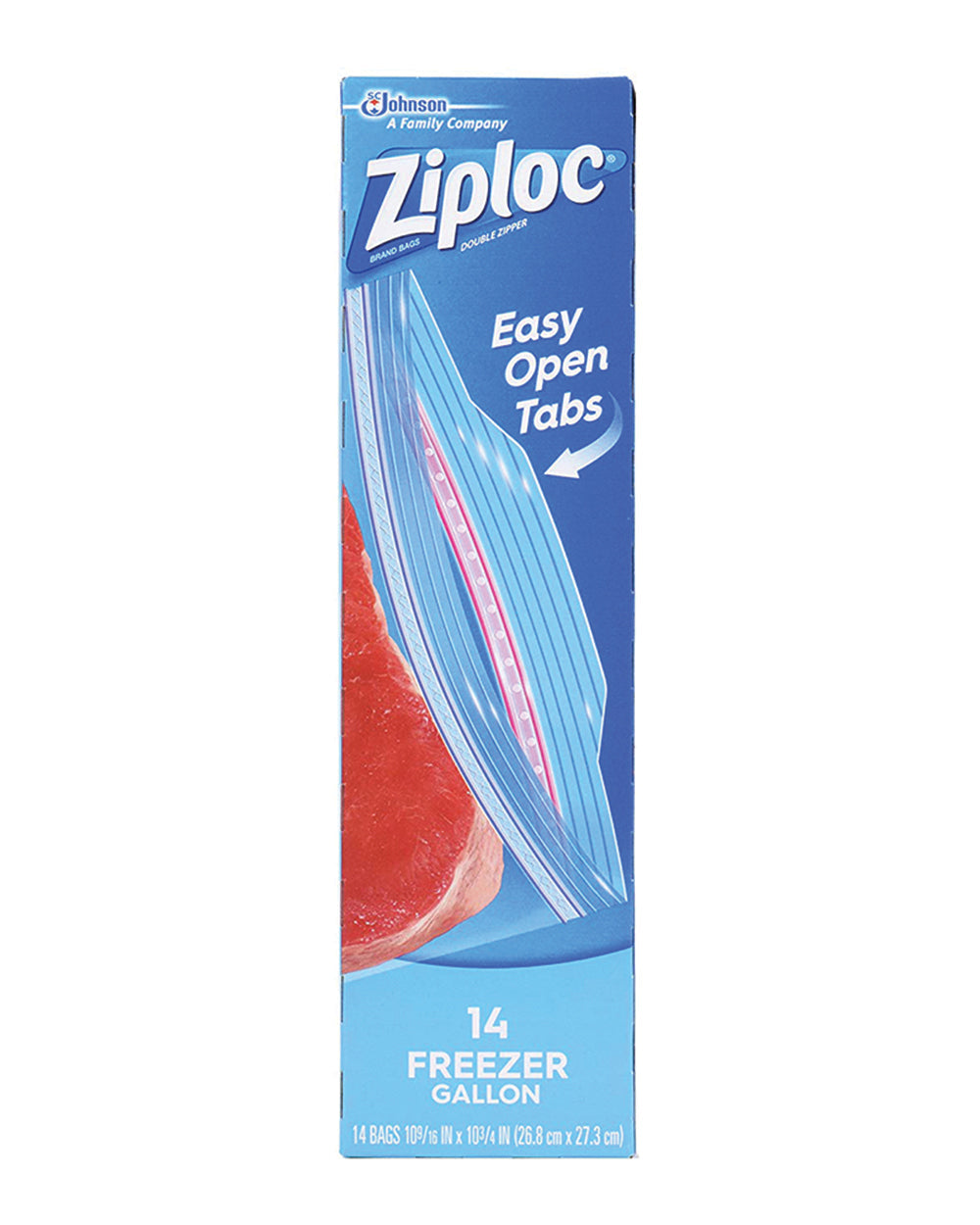 Ziploc 14 CT 1 Gallon Heavy Duty Freezer Bag