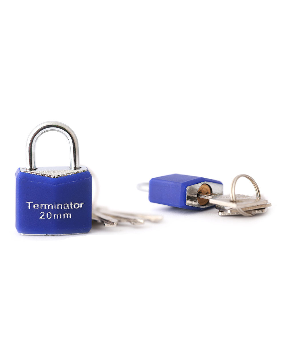 Terminator brand Pad Lock 25mm Blue