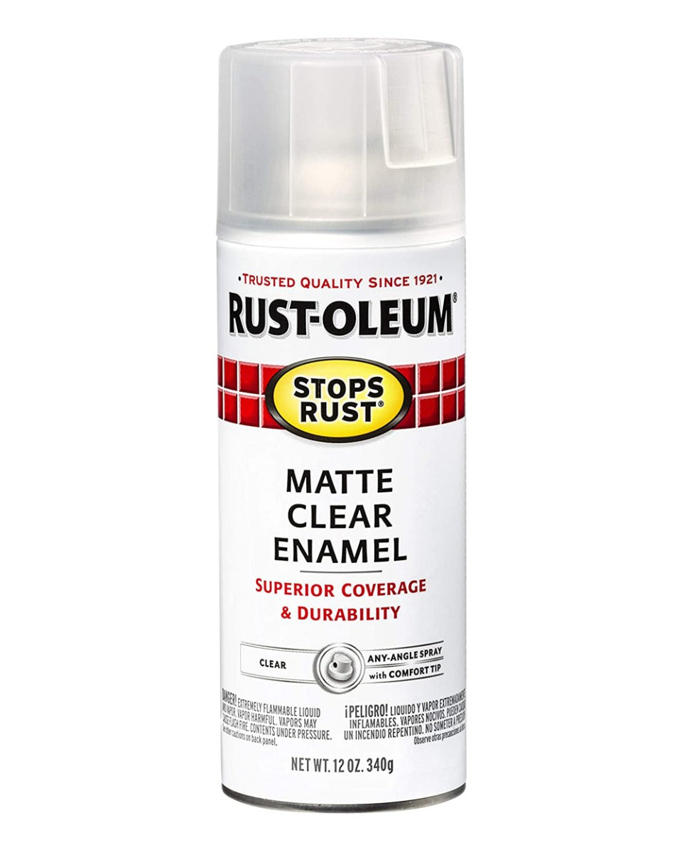 RustOleum Stops Rust Matte Clear