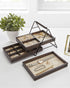 Umbra Terrace Jewelry Tray Black Walnut