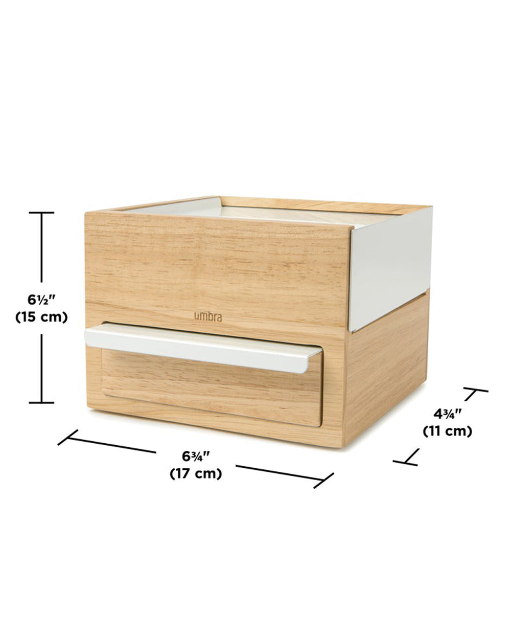 Umbra Mini Stowit Jewelry Box Natural