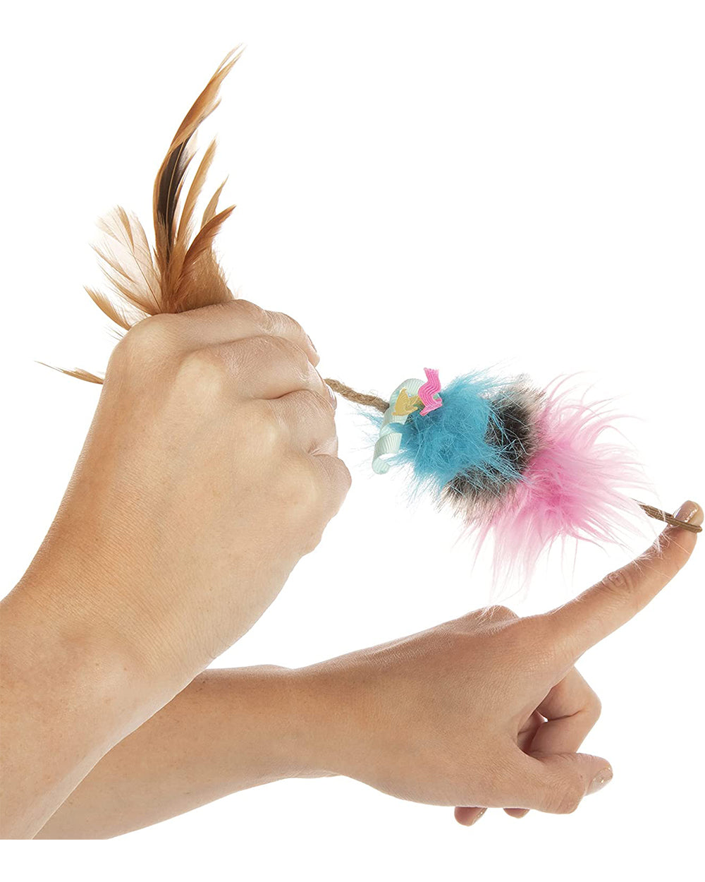 Smartykat Pom Player Catnip & Silvervine 3 in 1 Cat Toy