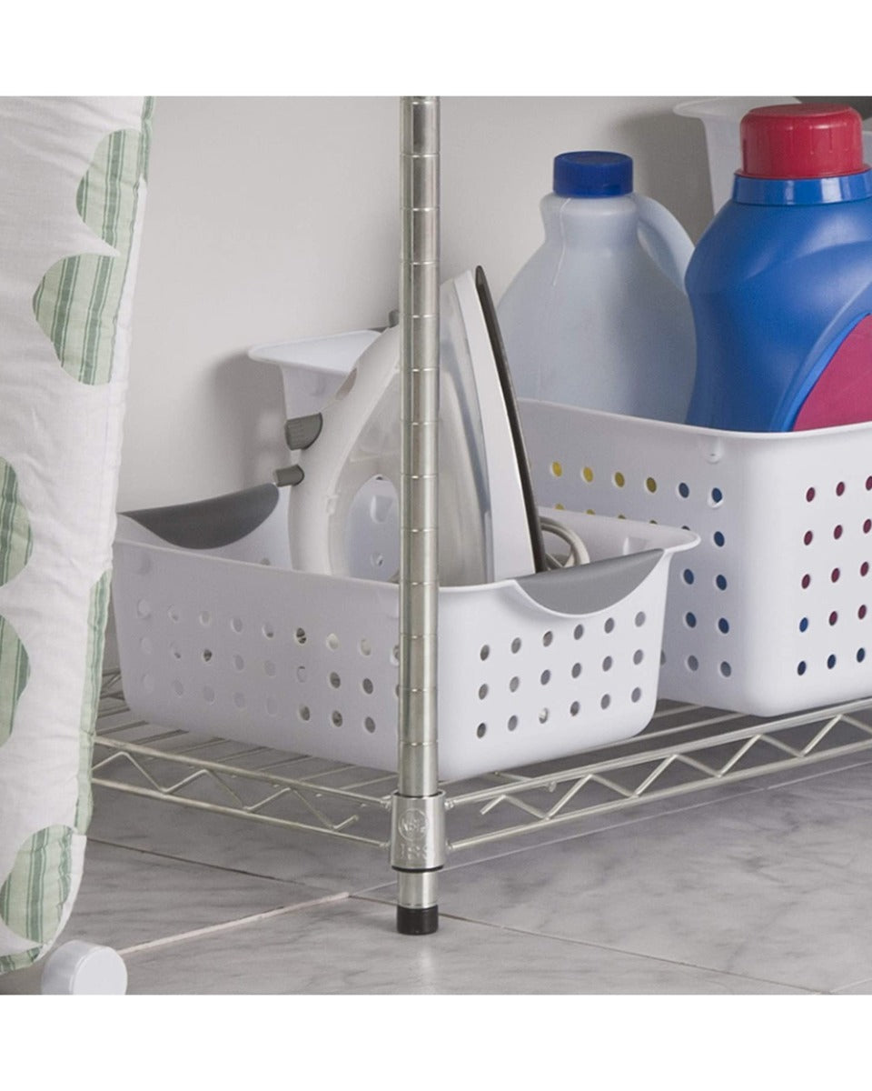 Sterilite Small Ultra Basket White