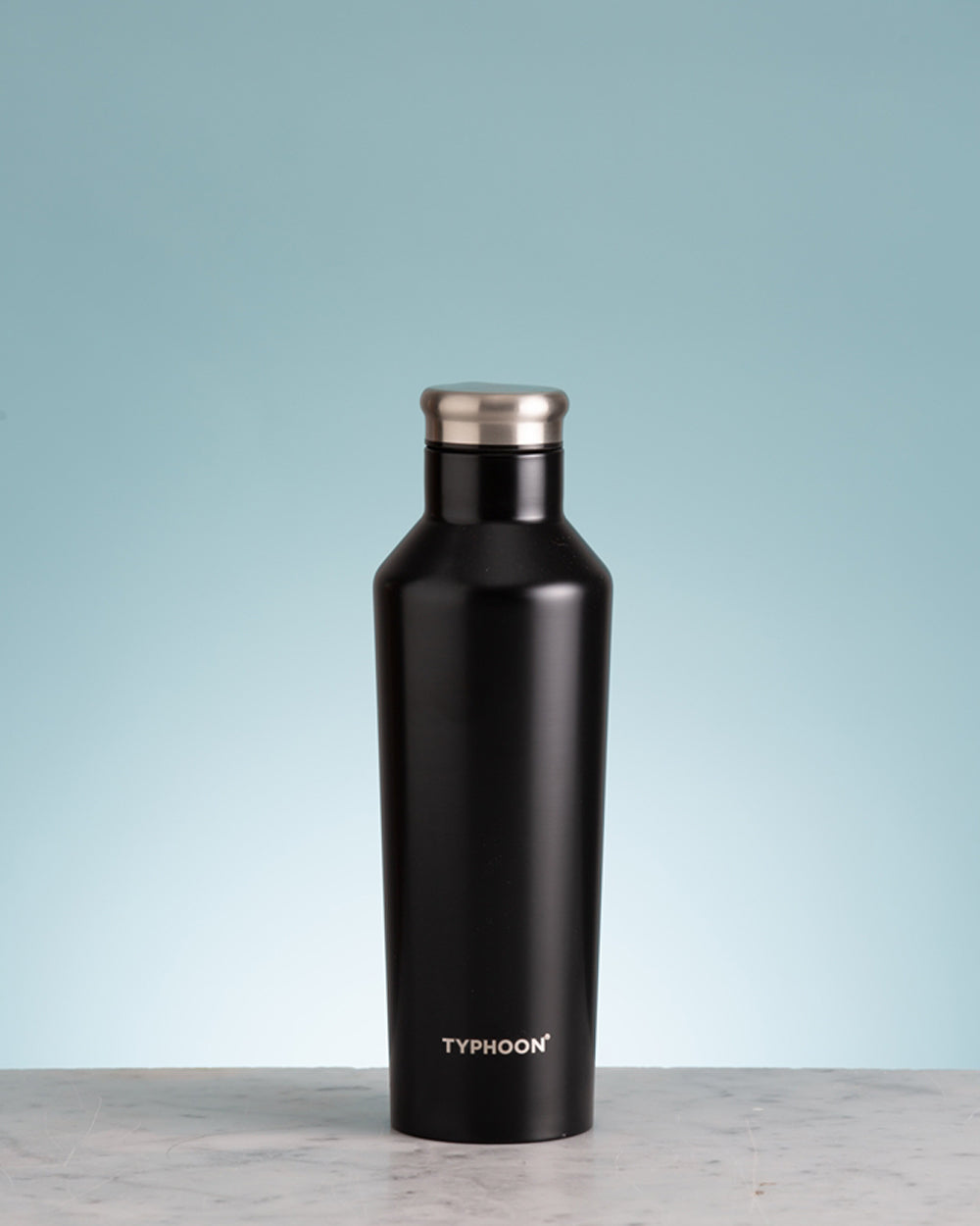 Typhoon 500ML Double Wall Stainless Steel Bottle Black