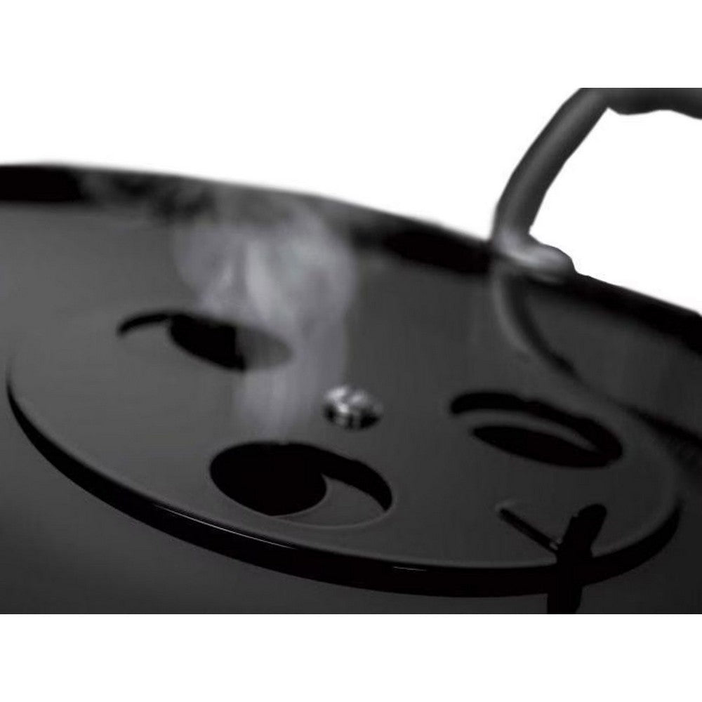 Weber 37 inch Ranch Kettle Charcoal Grill Black