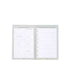 Prickly Pear Swirl Weekly Meal Planner & Shopping list with Magnetic Panel