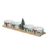 Homesmiths Tapas Set Porcelain Rectangle Decal Flower