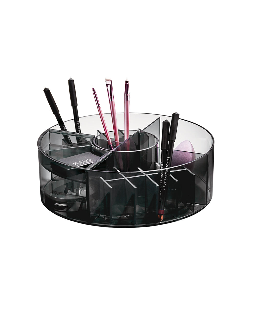 Sarrah Tanno RPET Cosmetic Carousel Matte Black