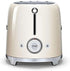 Smeg 2 Slice Toaster Cream
