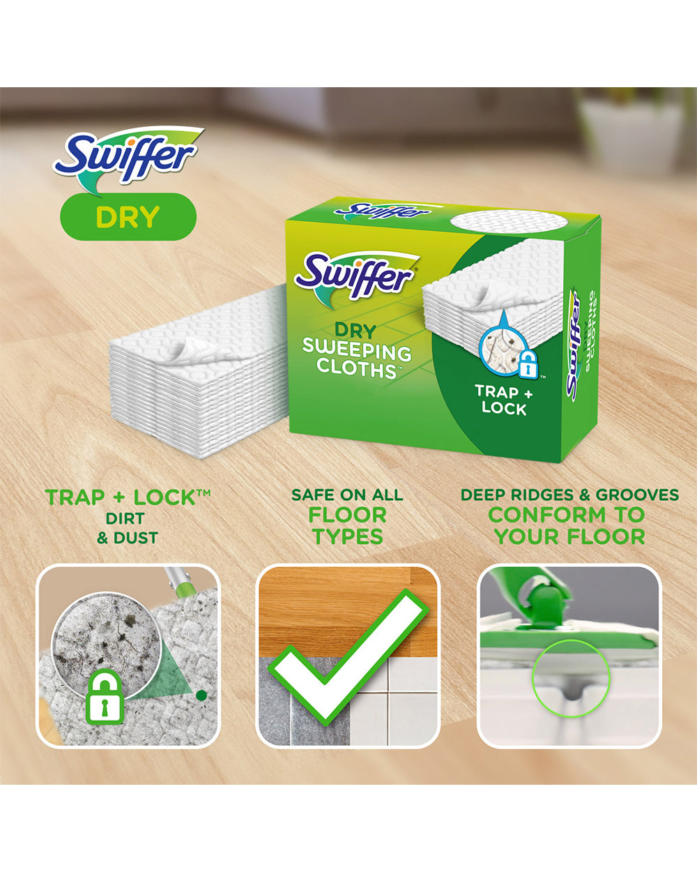 Swiffer Dry Pad Pack Of 16