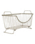 Spectrum Ashley Stacking Basket Satin Nickel Small