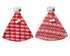 Homesmiths Tree Skirt Polyester 2 Assorted 90cm