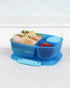 Sistema Triple Split Lunch & Yogurt 2L Blue