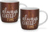 Fissman 2 Piece Mugs 310ML It's Always Coffee