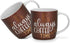Fissman 2 Piece Mugs 310ML It's Always Coffee