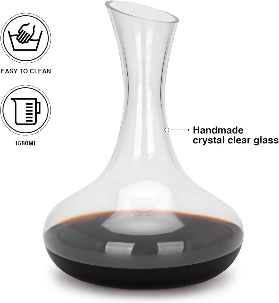 Fissman Decanter 1580 ML Glass