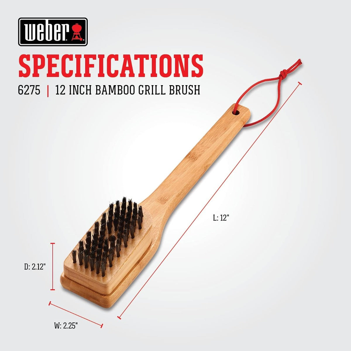 Weber Bamboo Grill Brush