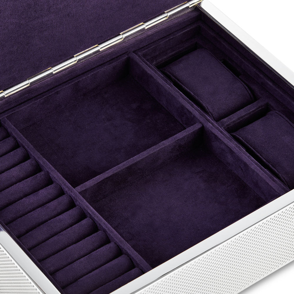Wolf Silver Watch Jewelry and Legacy Box Silver