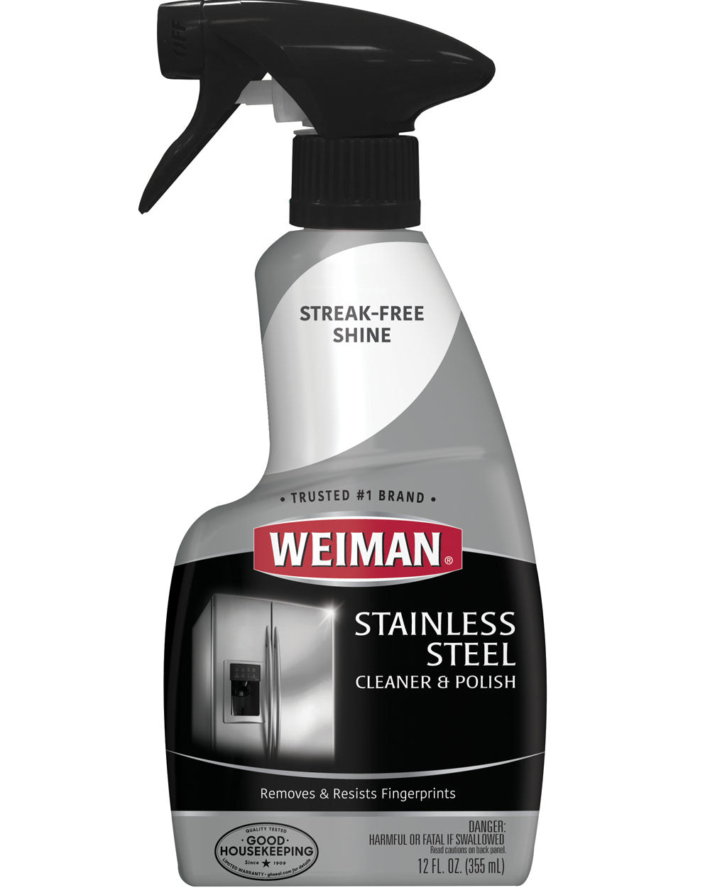 Weiman 12Oz Stainless Steel Cleaner