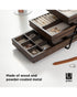 Umbra Terrace Jewelry Tray Black Walnut