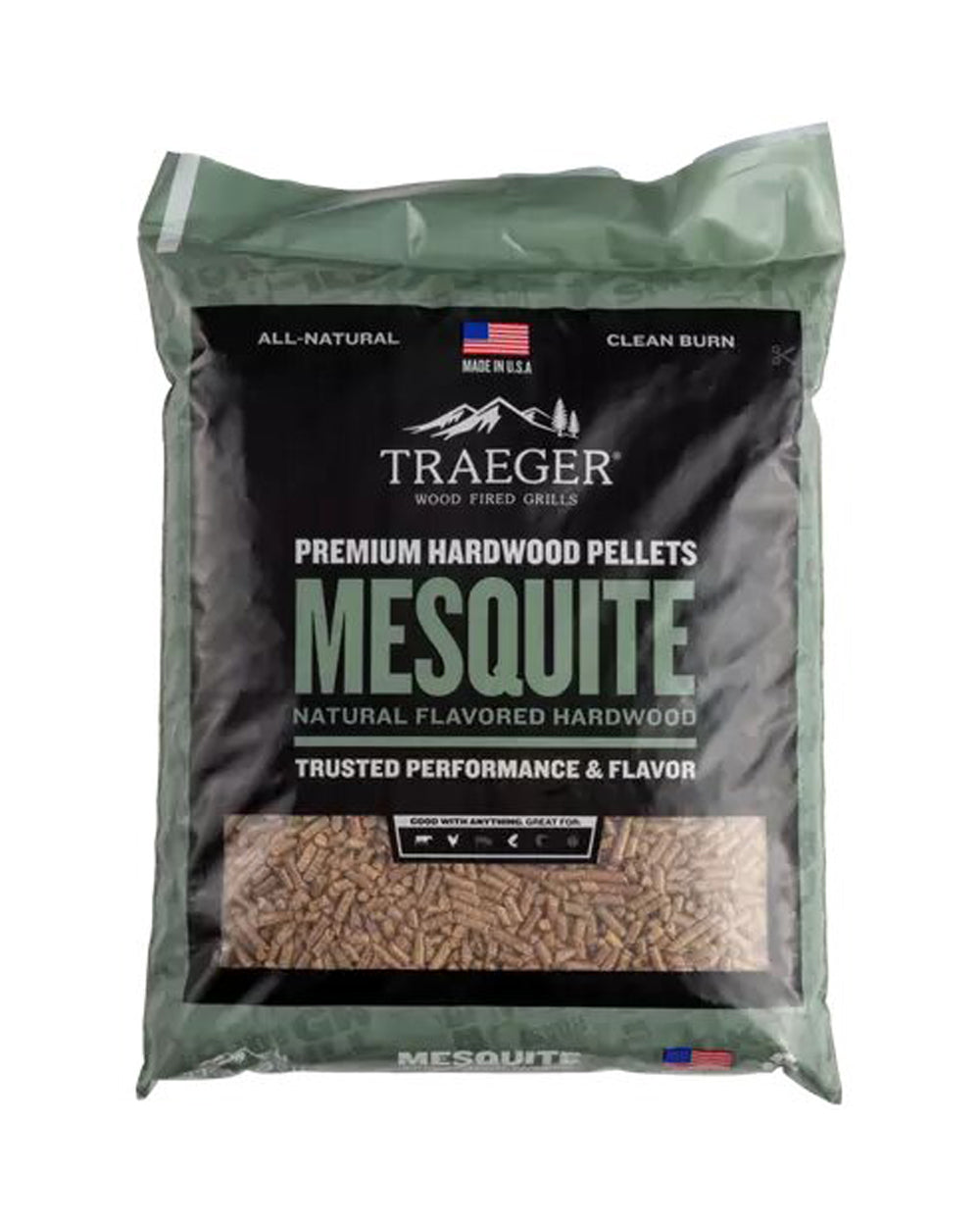 Traeger Mesquite Bbq Wood Pellets 9Kg Bag