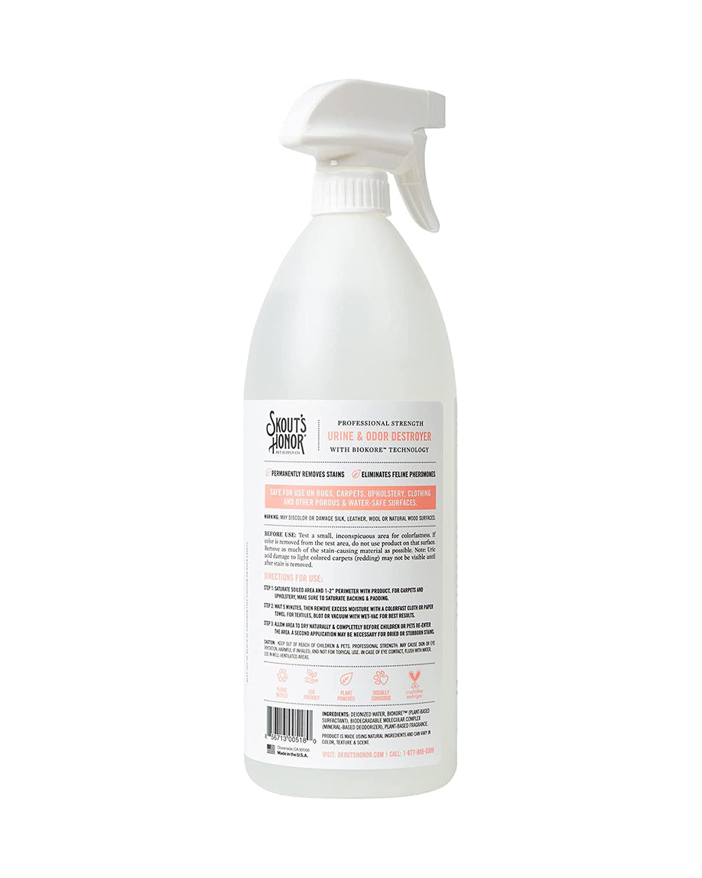 Skouts Honor 1.03 Liter Urine & Odor Destroyer Cleaning