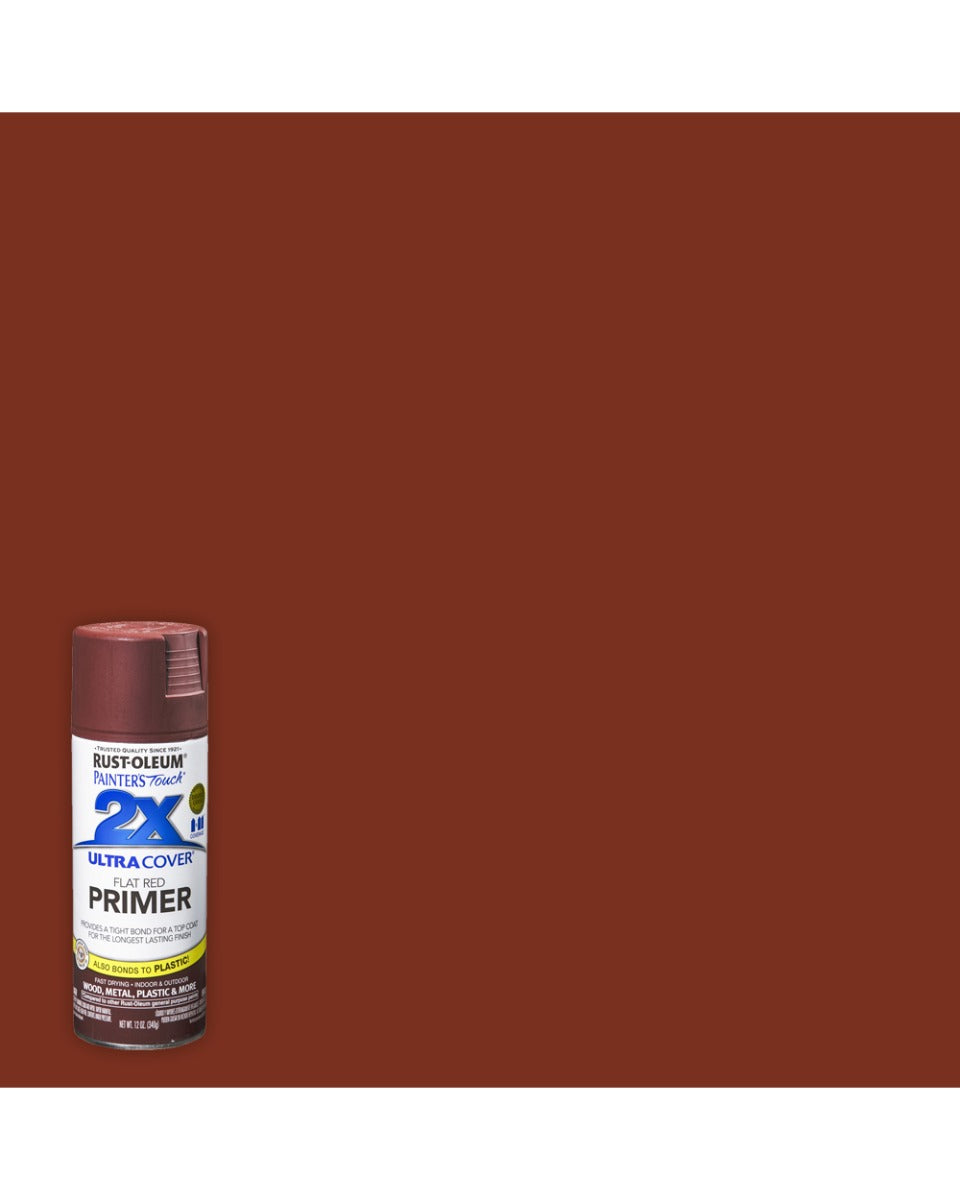 RustOleum PT 2X Flat Red Primer