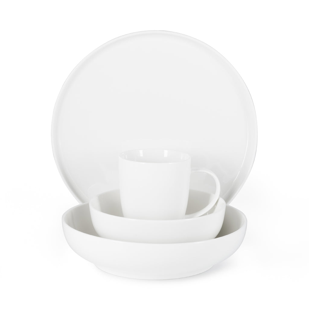 Fissman Tableware Horeca Porcelain Set Of 16 Pieces
