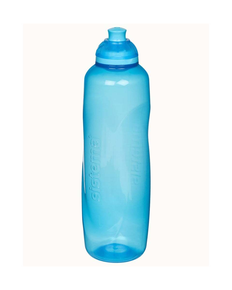 Sistema 600ML Helix Squeeze Bottle Blue