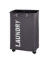Wenko Laundry Bin Quadro Grey