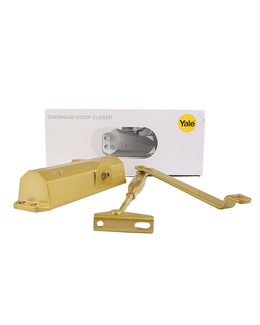 Yale Door Closer Gold Finish
