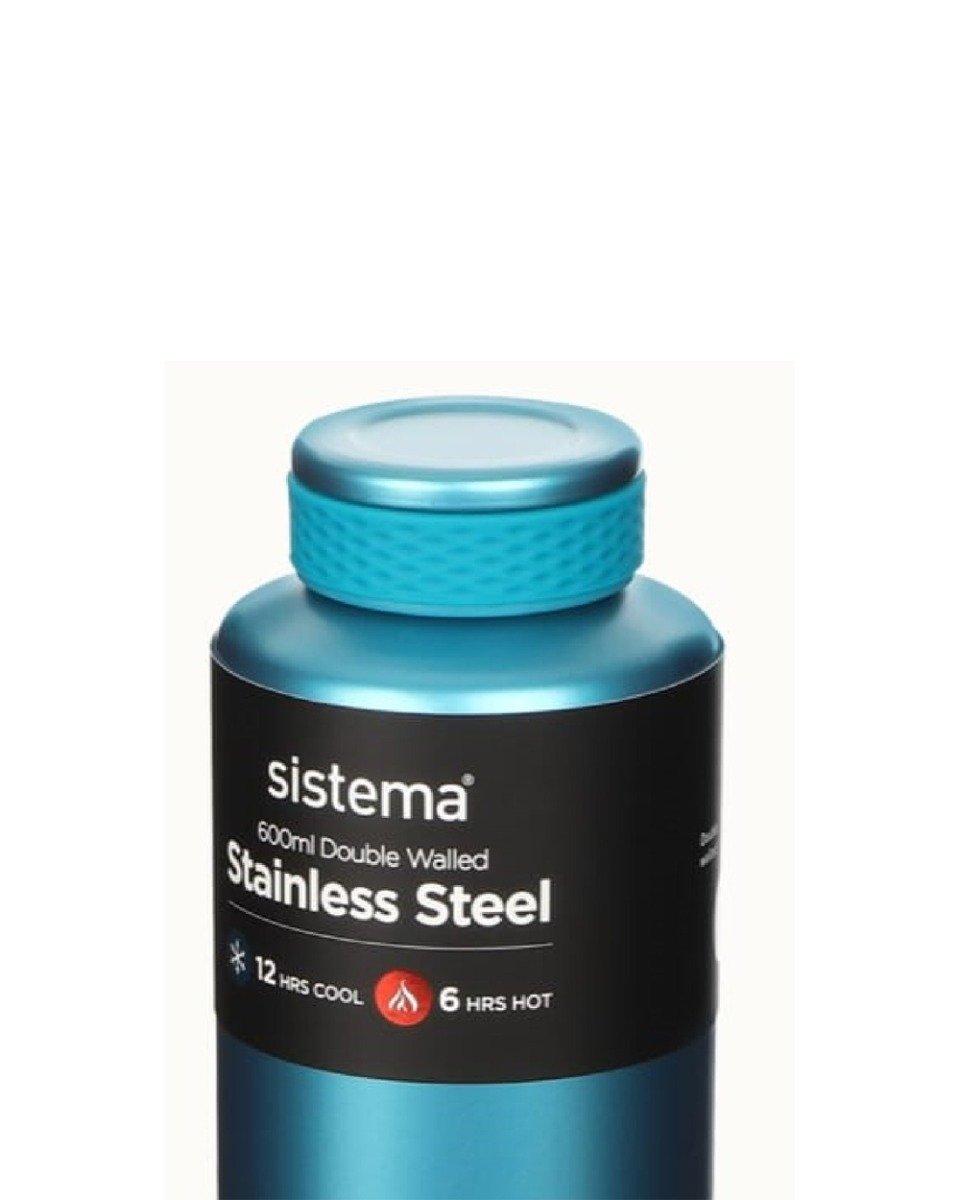 Sistema 600ML Chic Stainless Steel Bottle Teal