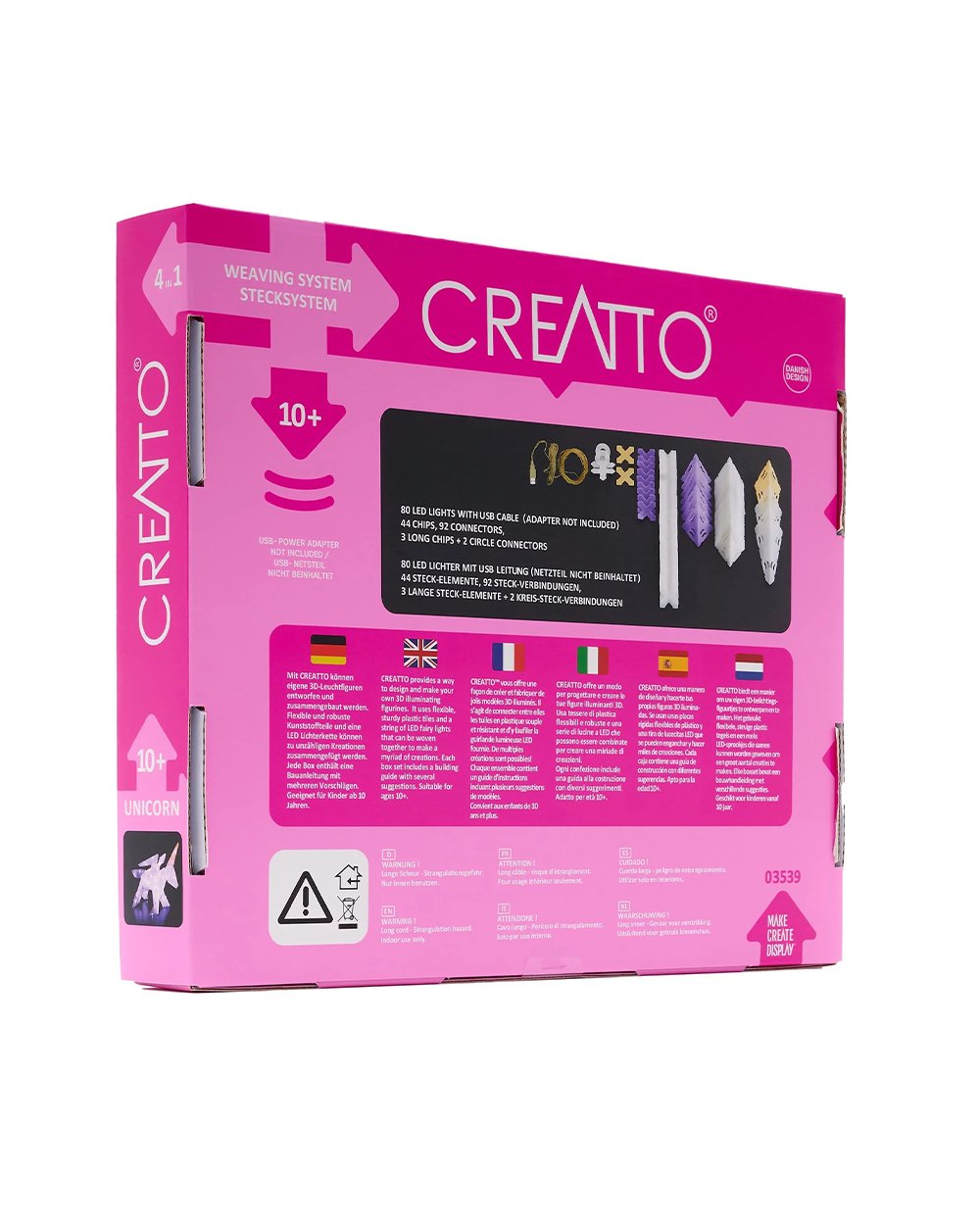 Thames & Kosmos Creatto Unicorn Light-Up Crafting Puzzle Kit