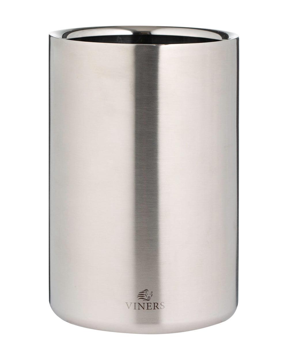 Viners Barware 1.3 Liter Silver Double Wall Wine Cooler