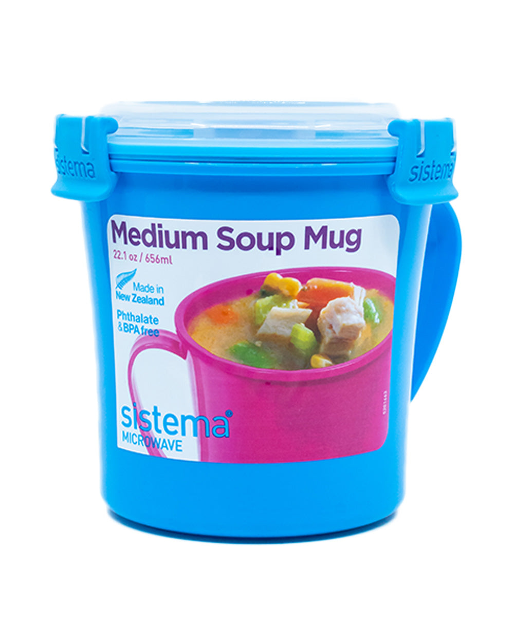 Sistema Medium Soup Mug 656ML Blue