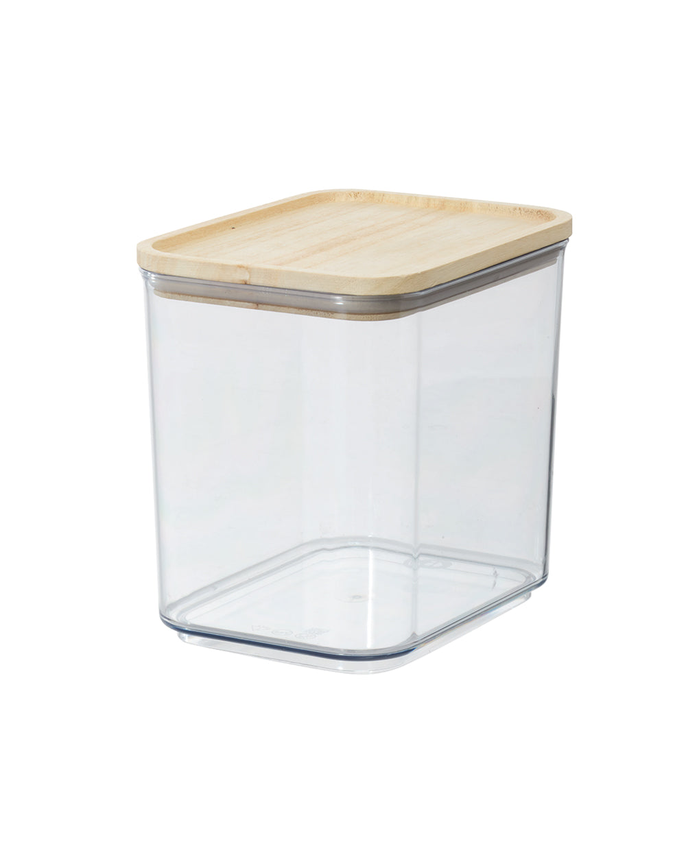 Rosanna Pansino Recycled Plastic Canister with Wood Lid 8.4 Cups