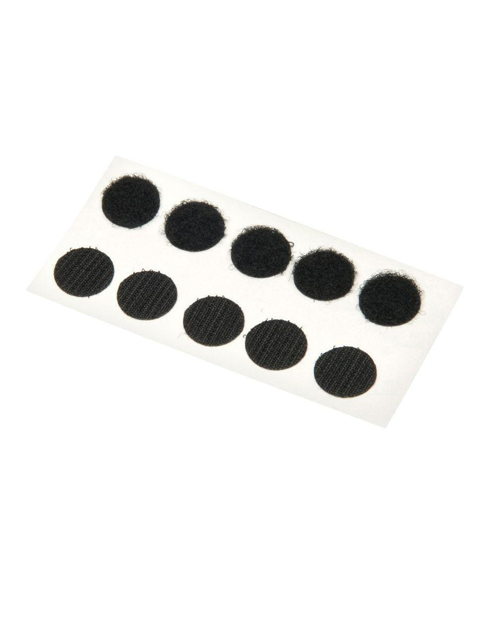 Velcro Coin 5/8 Inches Black