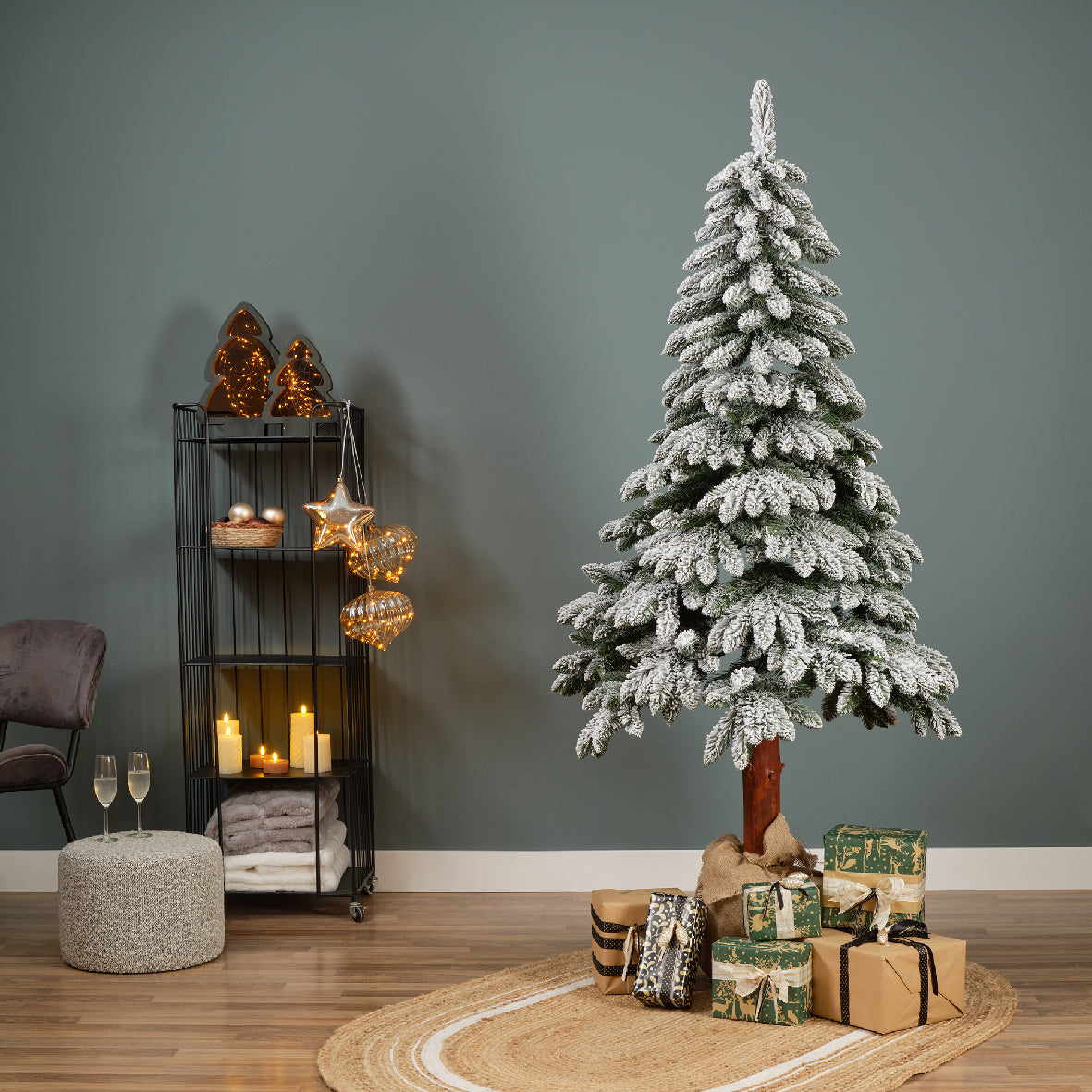 Homesmiths Tora Pine Snowy 240cm