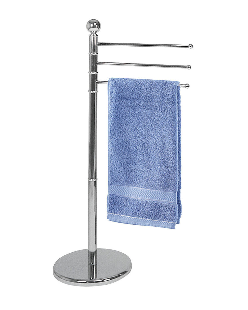 Wenko Towel Stand with 3 Arms Chrome