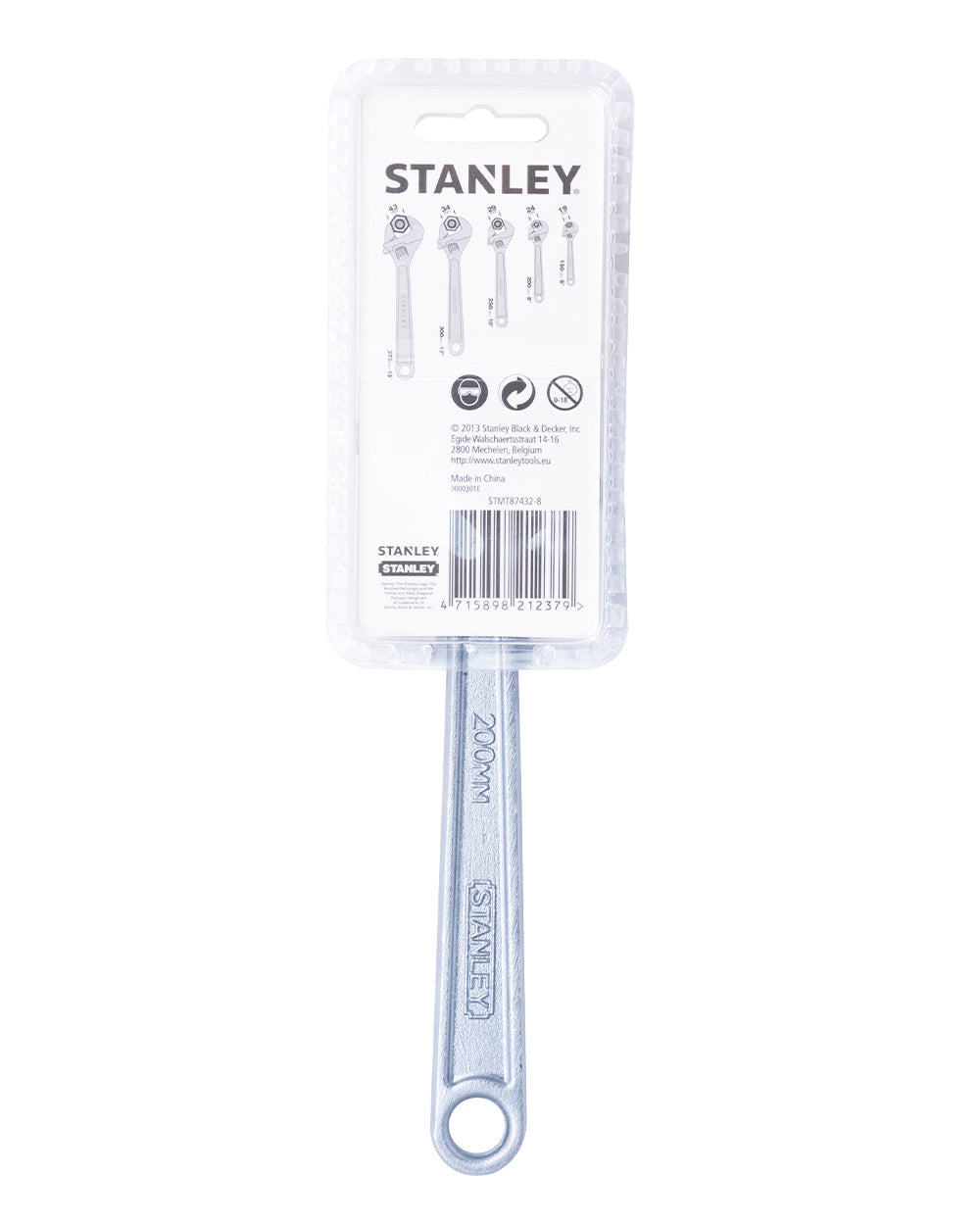 Stanley Adjustable Wrench 8inch