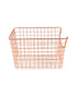 Spectrum Scoop Storage Basket Medium Copper