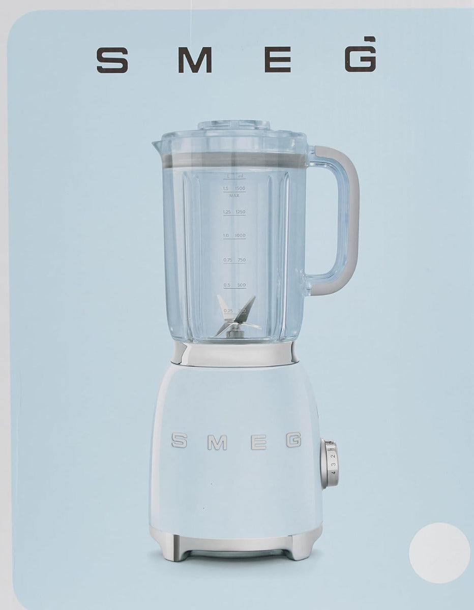 Smeg Retro Style Aesthetic Blender 800W White