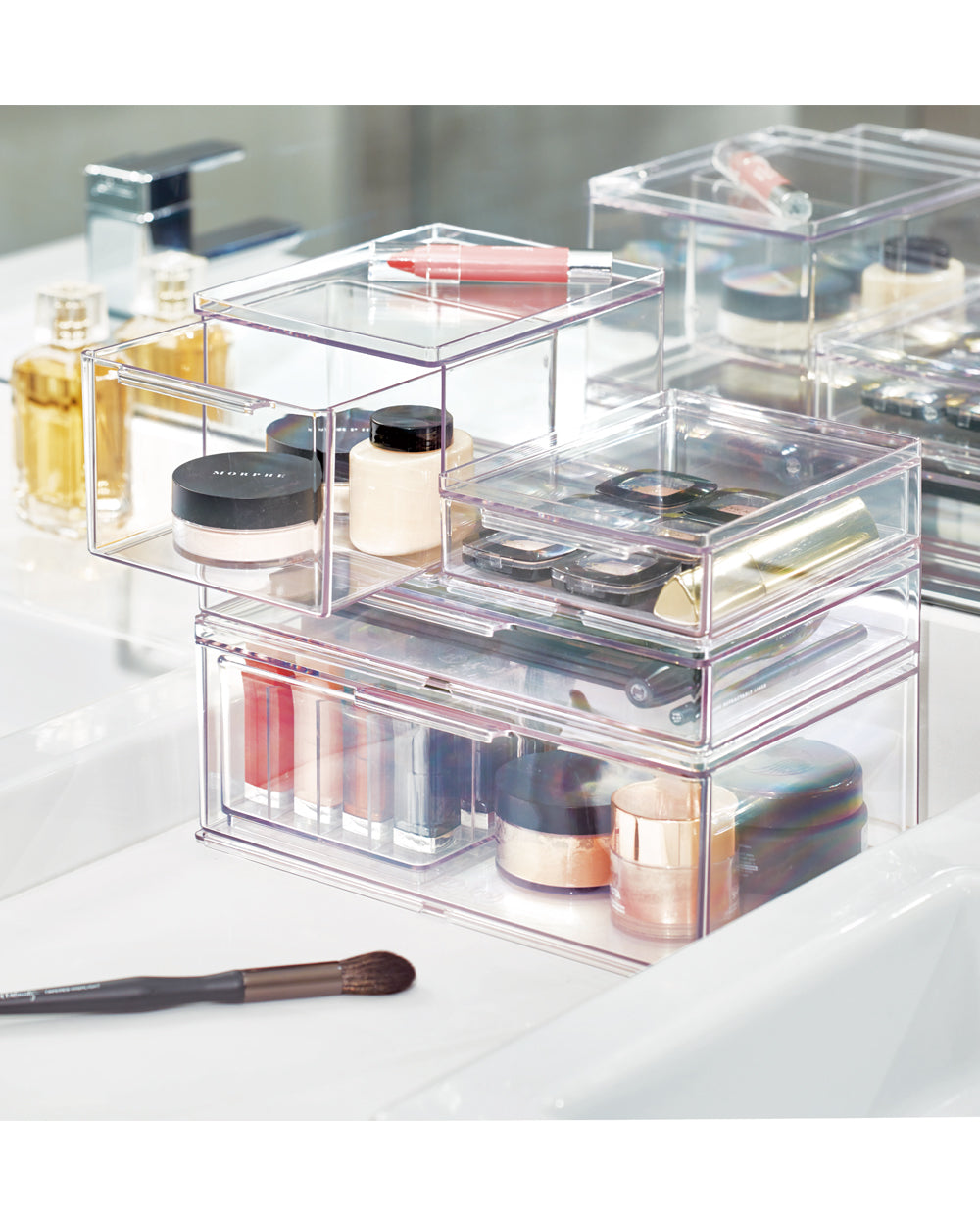 The Home Edit All Purpose Large Drawer Deep 7 x 10.5 x 4.25 inch Clear