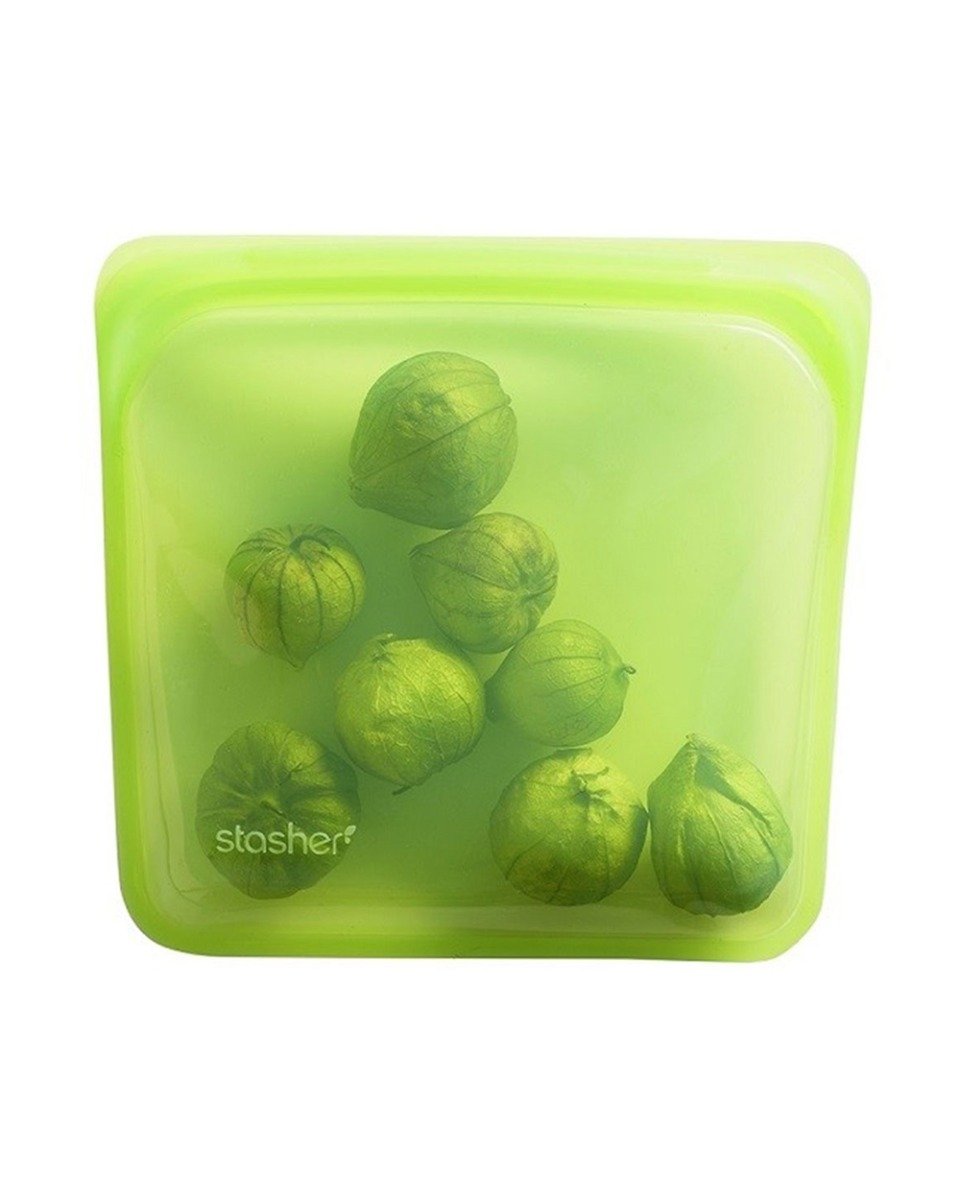 Stasher 440ML Reusable Silicone Sandwich Bag Lime
