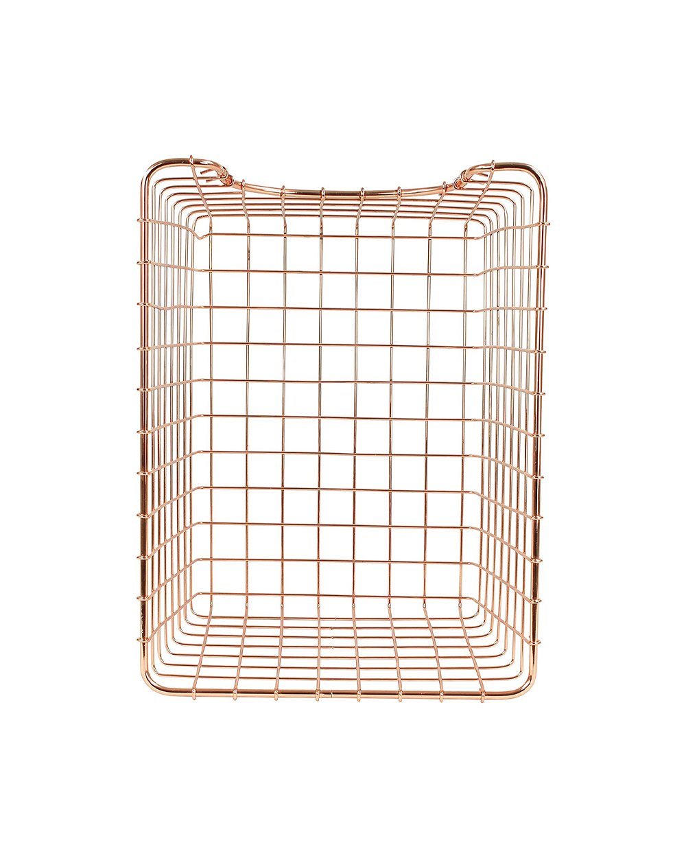 Spectrum Scoop Storage Basket Small Copper